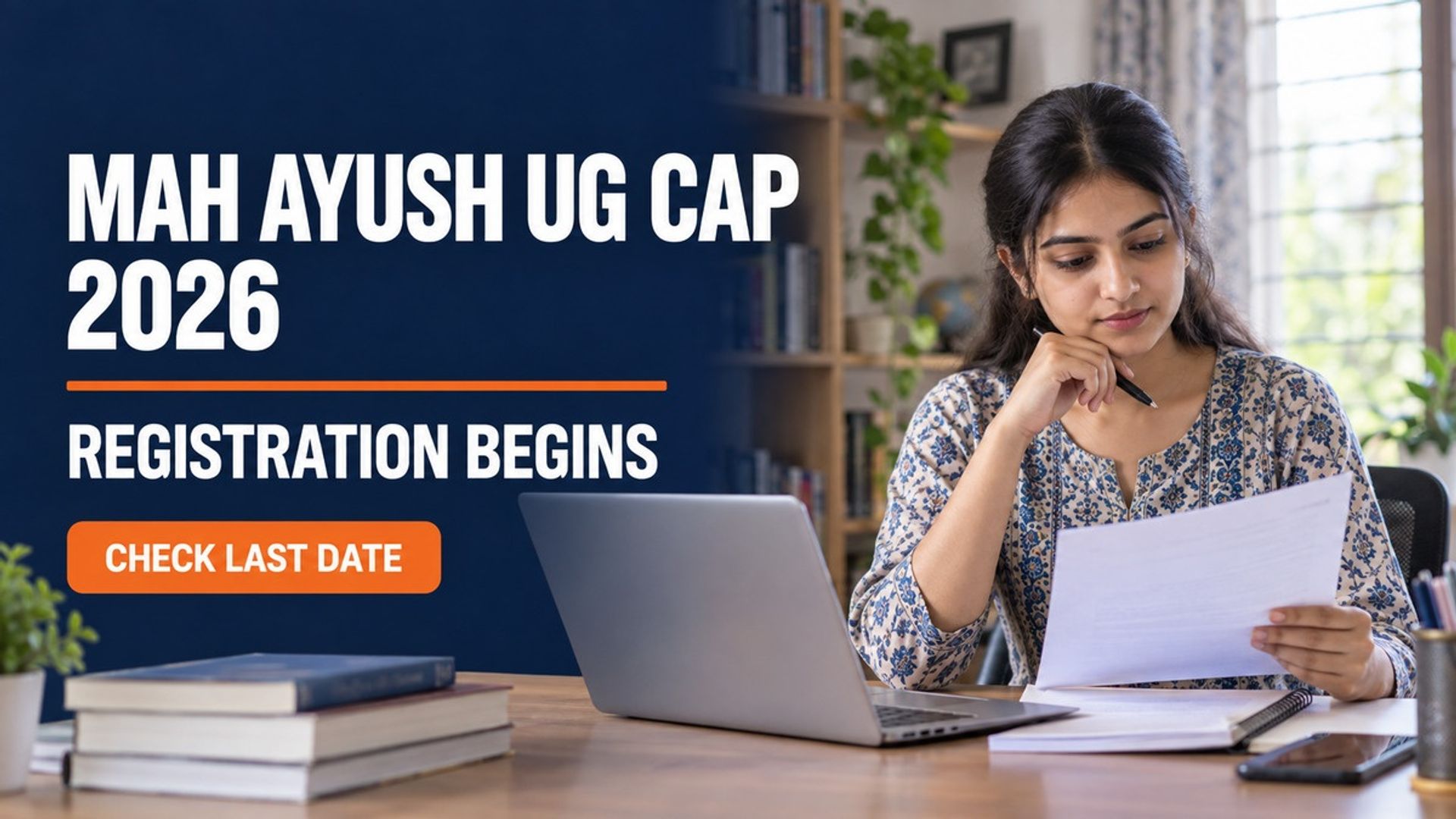 MAH AYUSH UG CAP 2026 Registration Begins: Apply by Sept 18