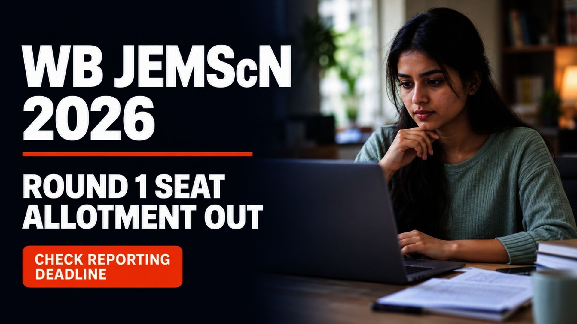 WB JEMScN 2026 Round 1 Seat Allotment Out at wbjeeb.nic.in