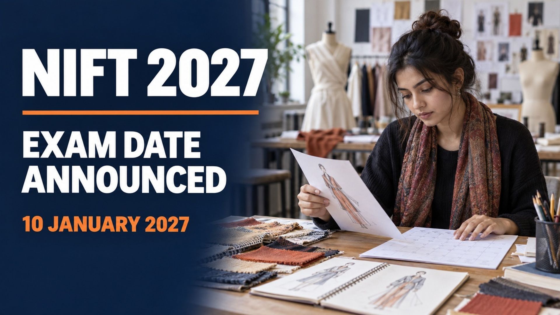 NIFT 2027 Exam Date: NTA Announces January 10 Schedule