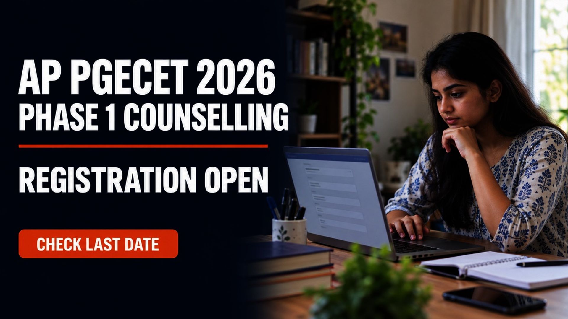 AP PGECET 2026 Phase 1 Counselling Registration Open at cap.apcfss.in