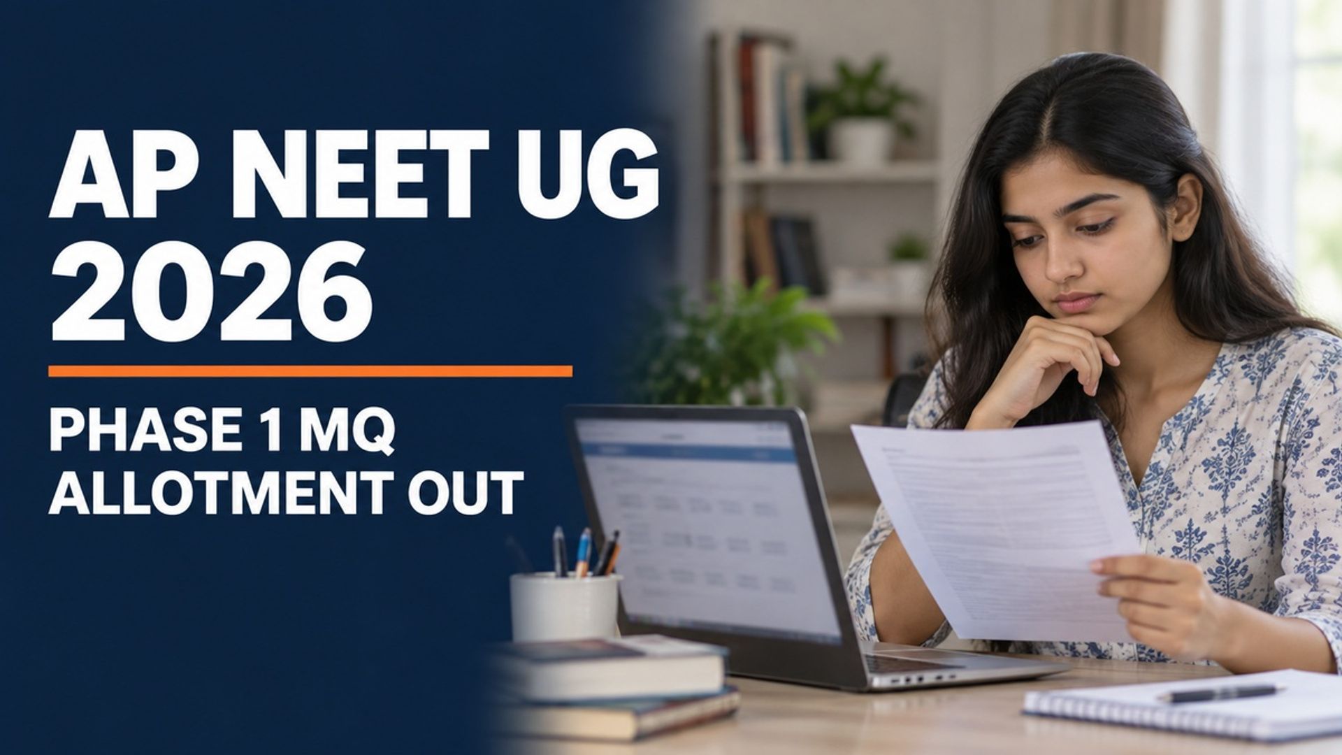 AP NEET UG 2026 Phase 1 MQ Allotment Out; Report by Sept 22