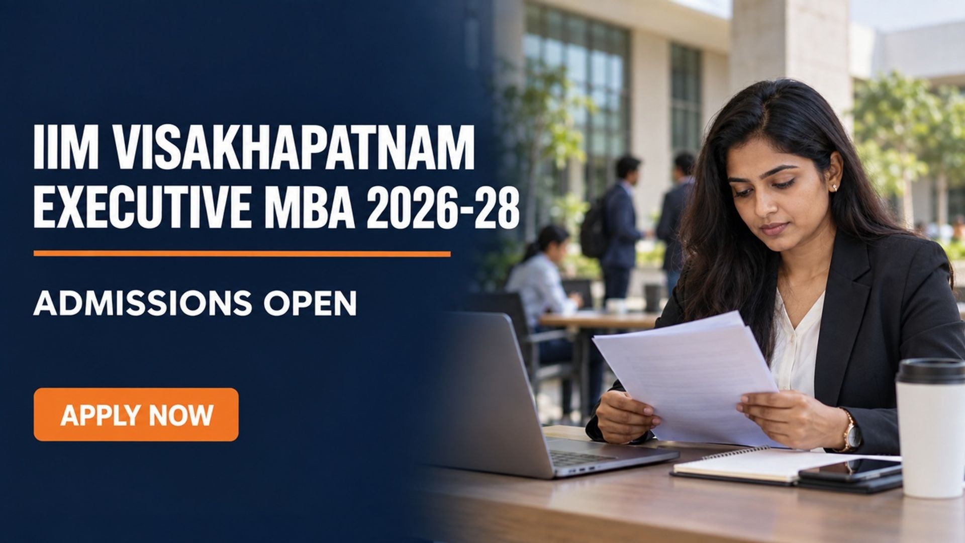 IIM Visakhapatnam Executive MBA 2026-28 Admissions Open