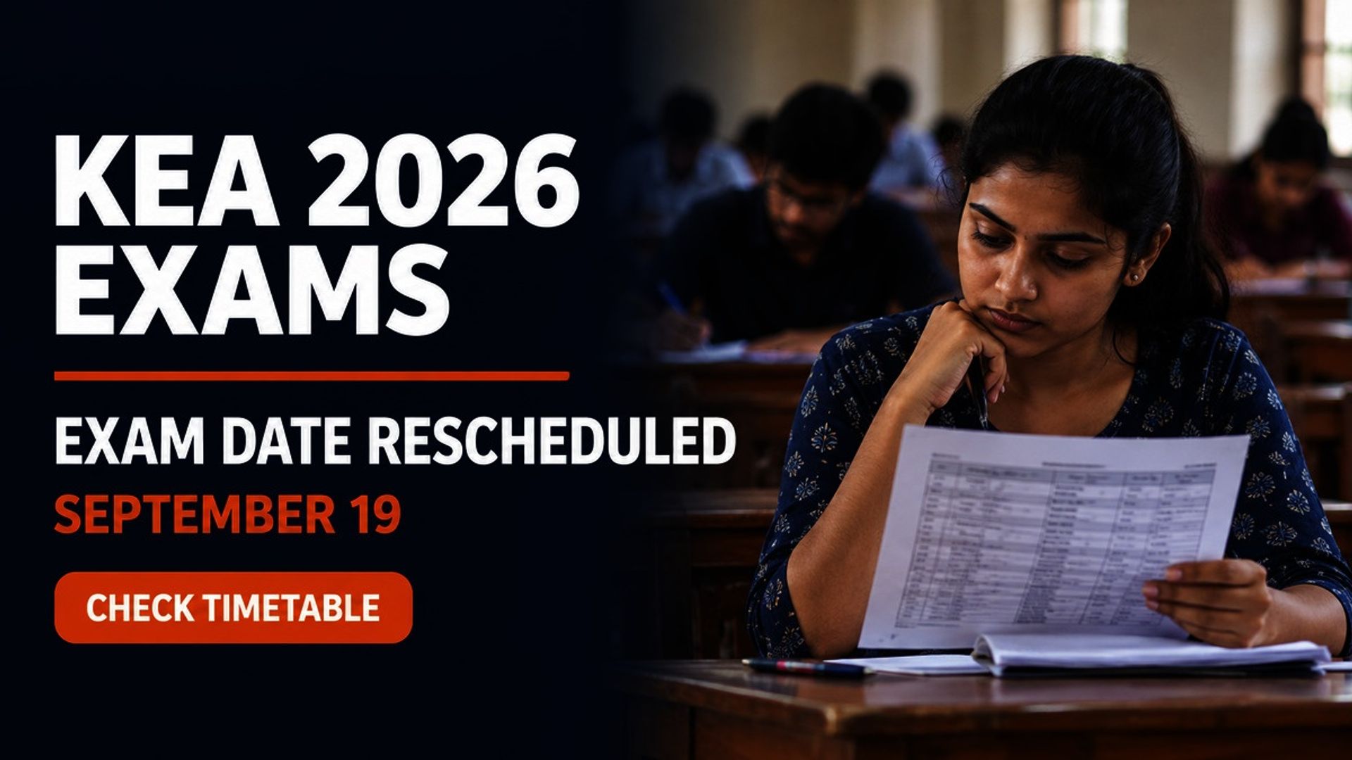 KEA MSc Nursing MPT Exam Date Revised to Sept 19, 2026