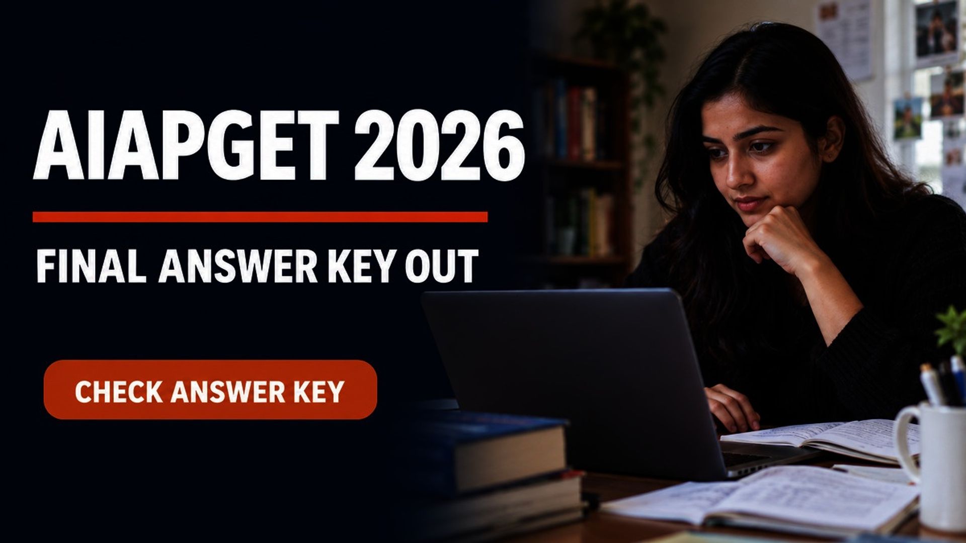 AIAPGET 2026 Final Answer Key Out at exams.nta.nic.in