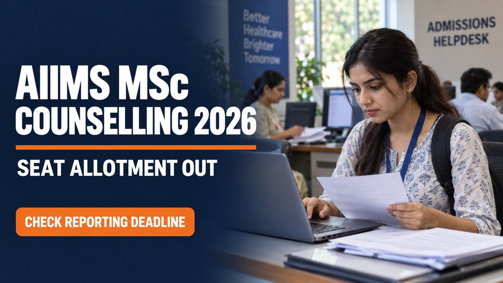 AIIMS MSc Open Round Counselling 2026 Seat Allotment Out