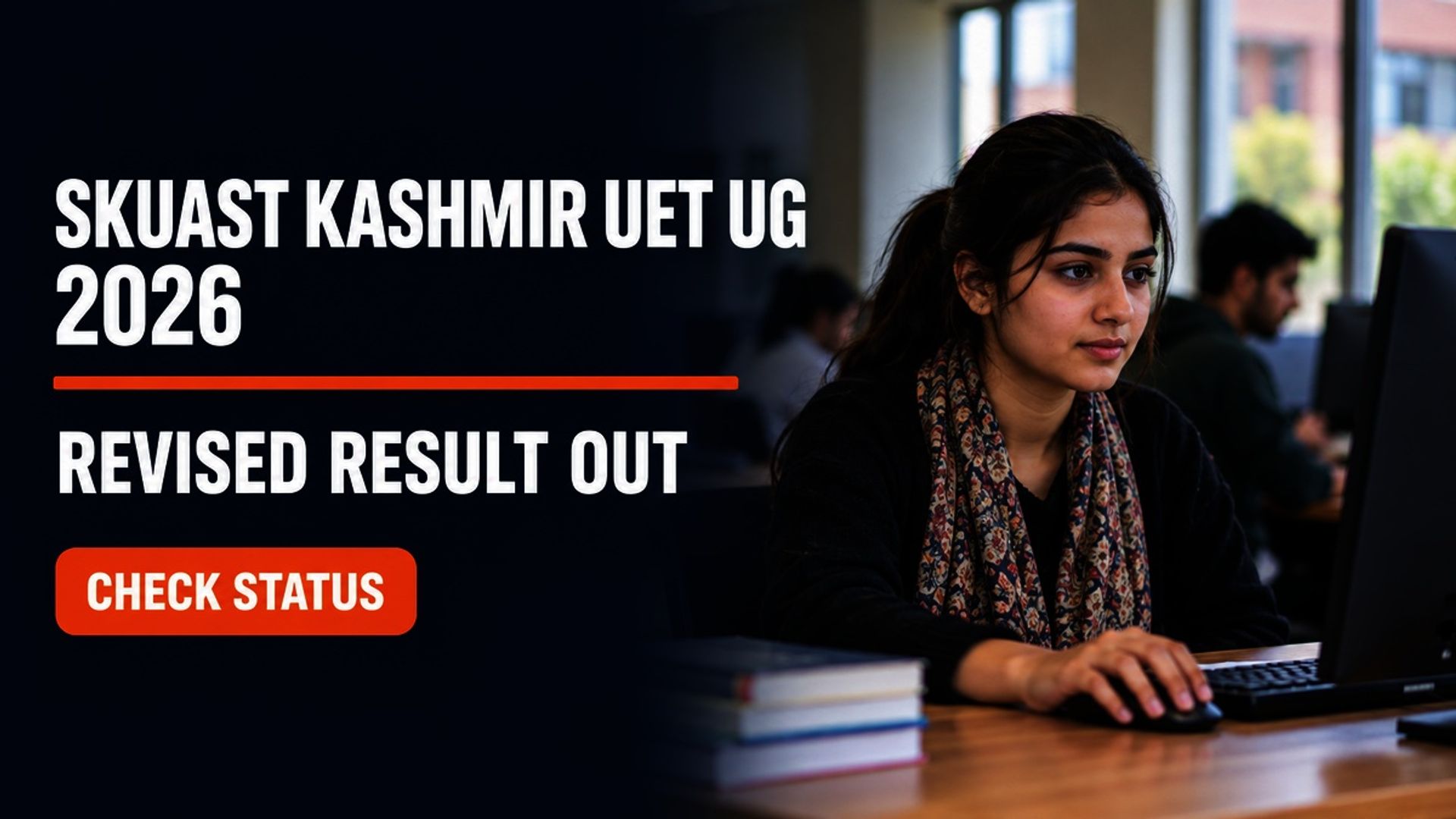 SKUAST Kashmir UET UG 2026 Revised Result; Counselling from Sept 22