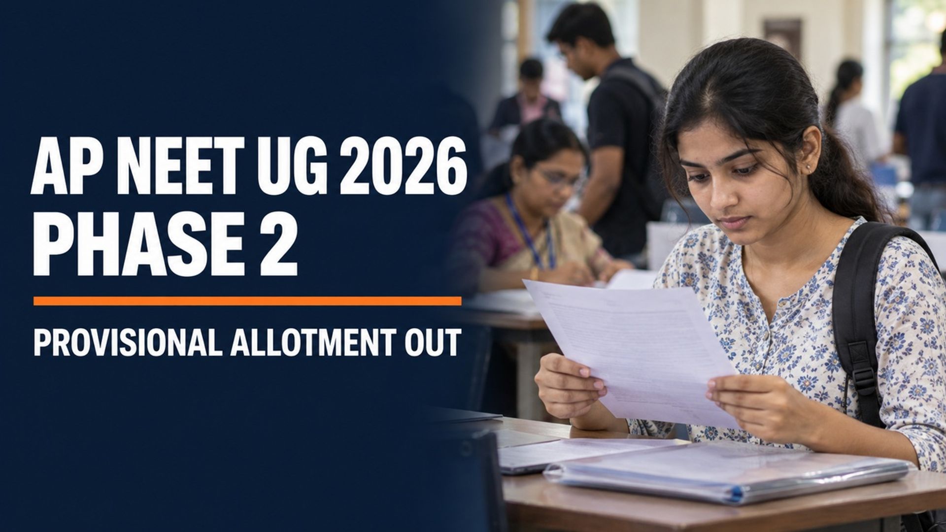 AP NEET UG Phase 2 Provisional Allotment 2026 Out; Raise Objections