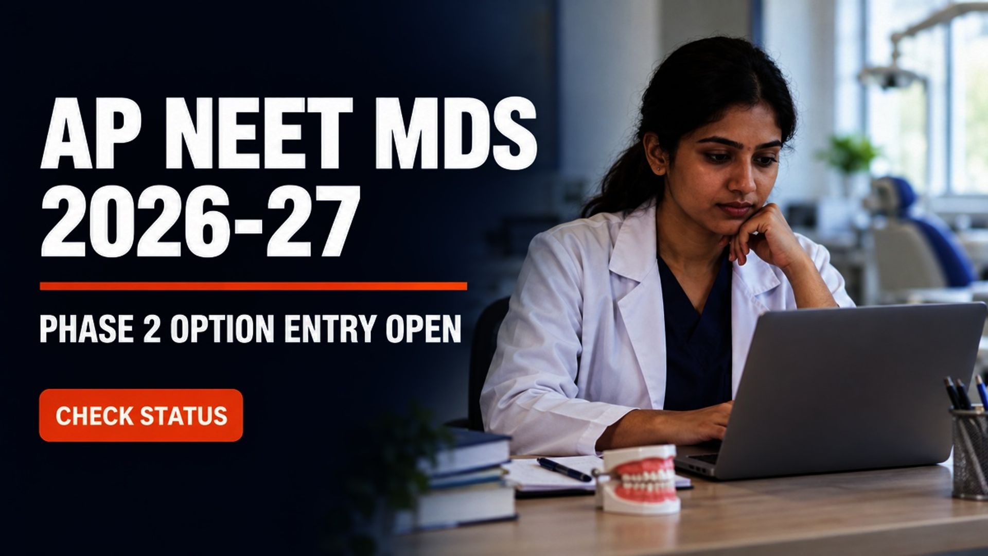 AP NEET MDS 2026 Phase 2 Option Entry Begins at drntr.uhsap.in