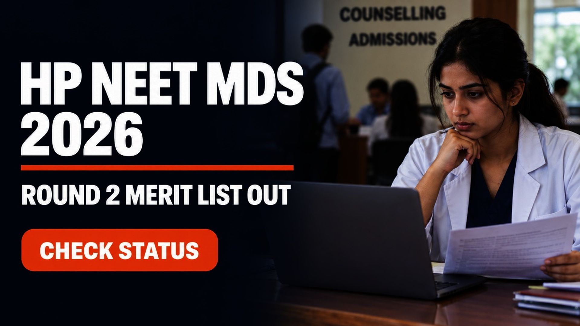 HP NEET MDS Round 2 Merit List 2026 Out at amruhp.ac.in