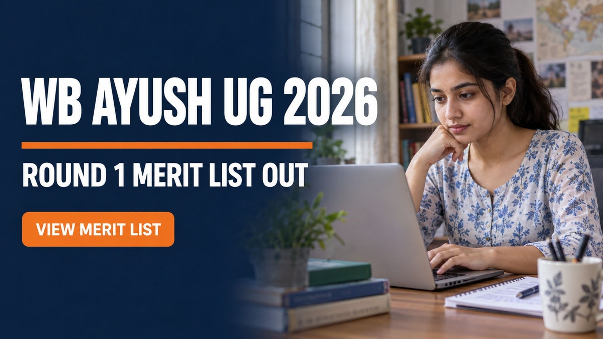 WB AYUSH UG 2026 Round 1 Merit List Out; Choice Filling On