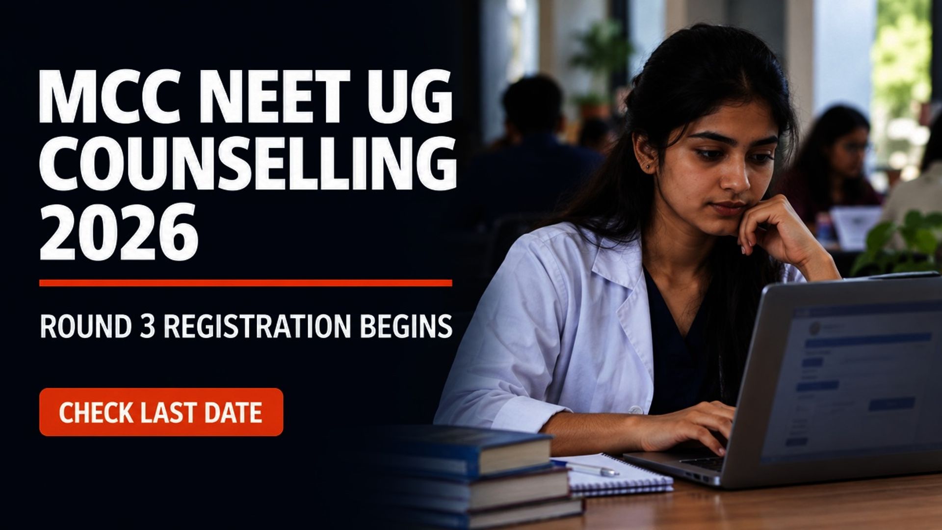 MCC NEET UG Counselling 2026 Round 3 Registration Begins