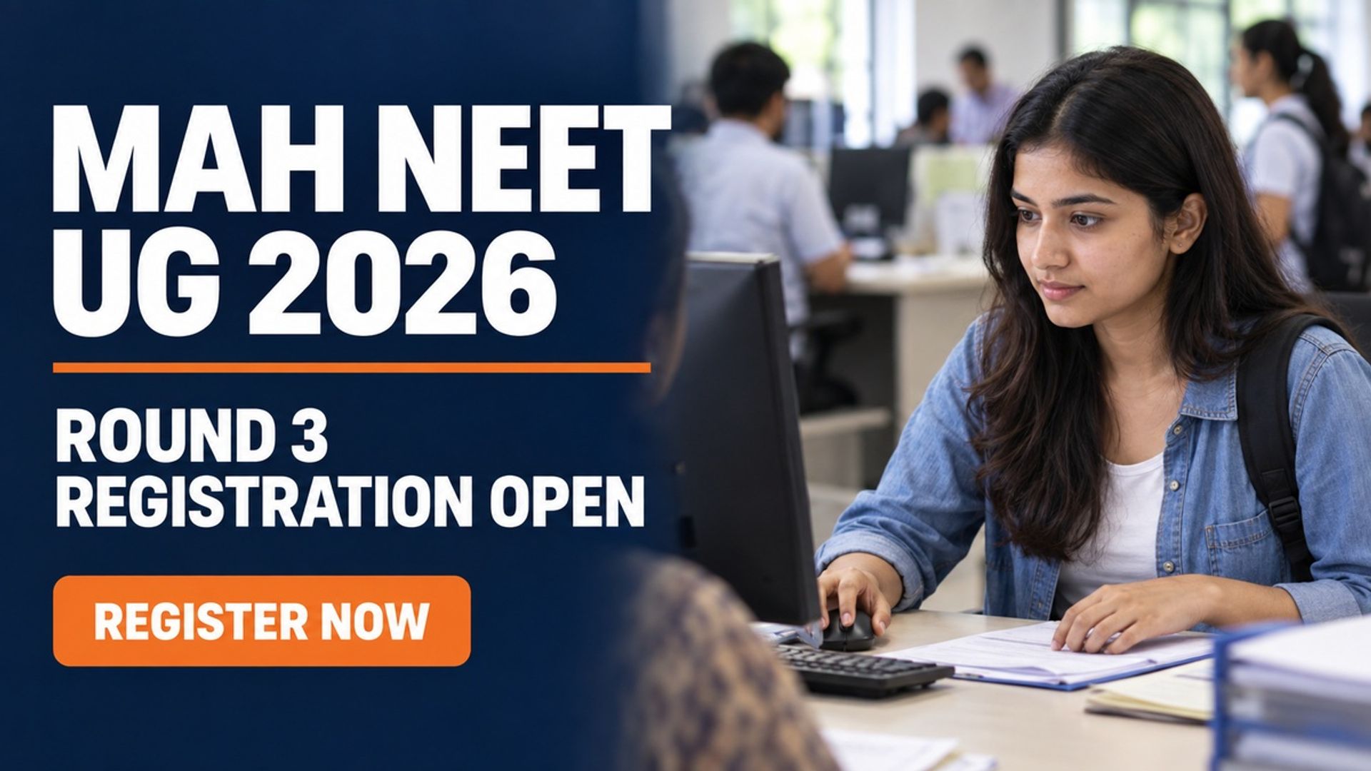 MAH NEET UG 2026 Round 3 Registration Opens at mahacet.org