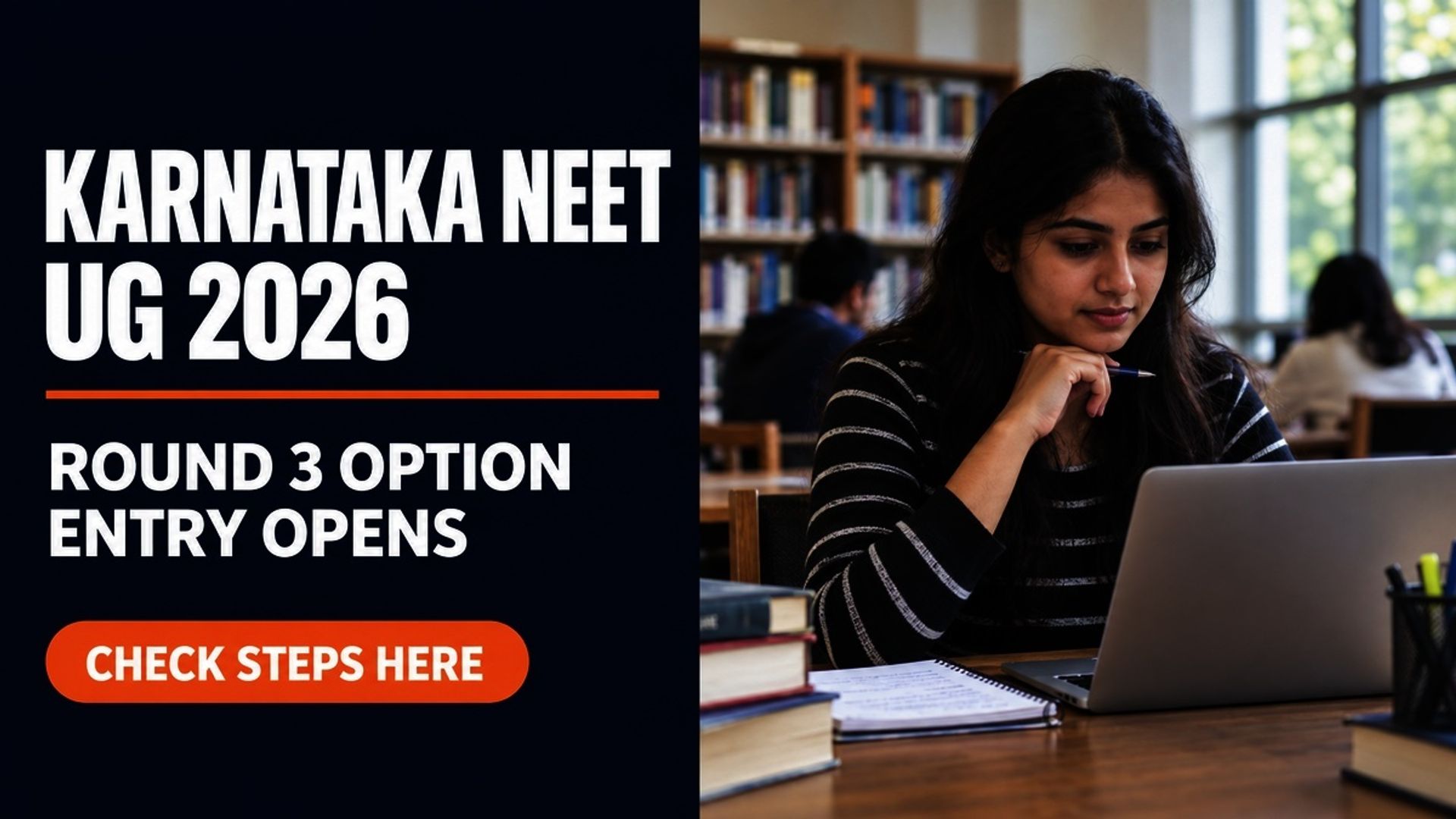 Karnataka NEET UG 2026 Round 3 Option Entry Opens Sept 25