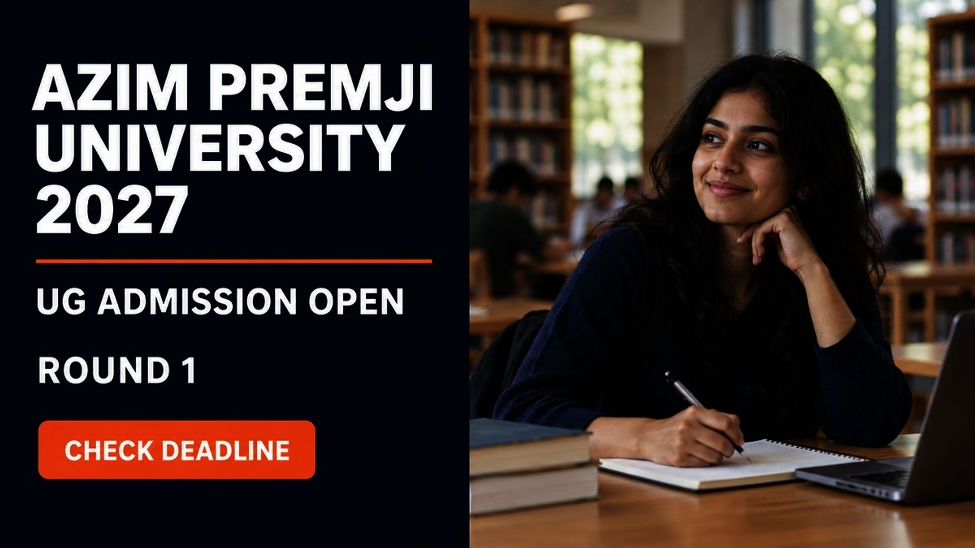 Azim Premji University UG Admission 2027 Round 1 Applications Open