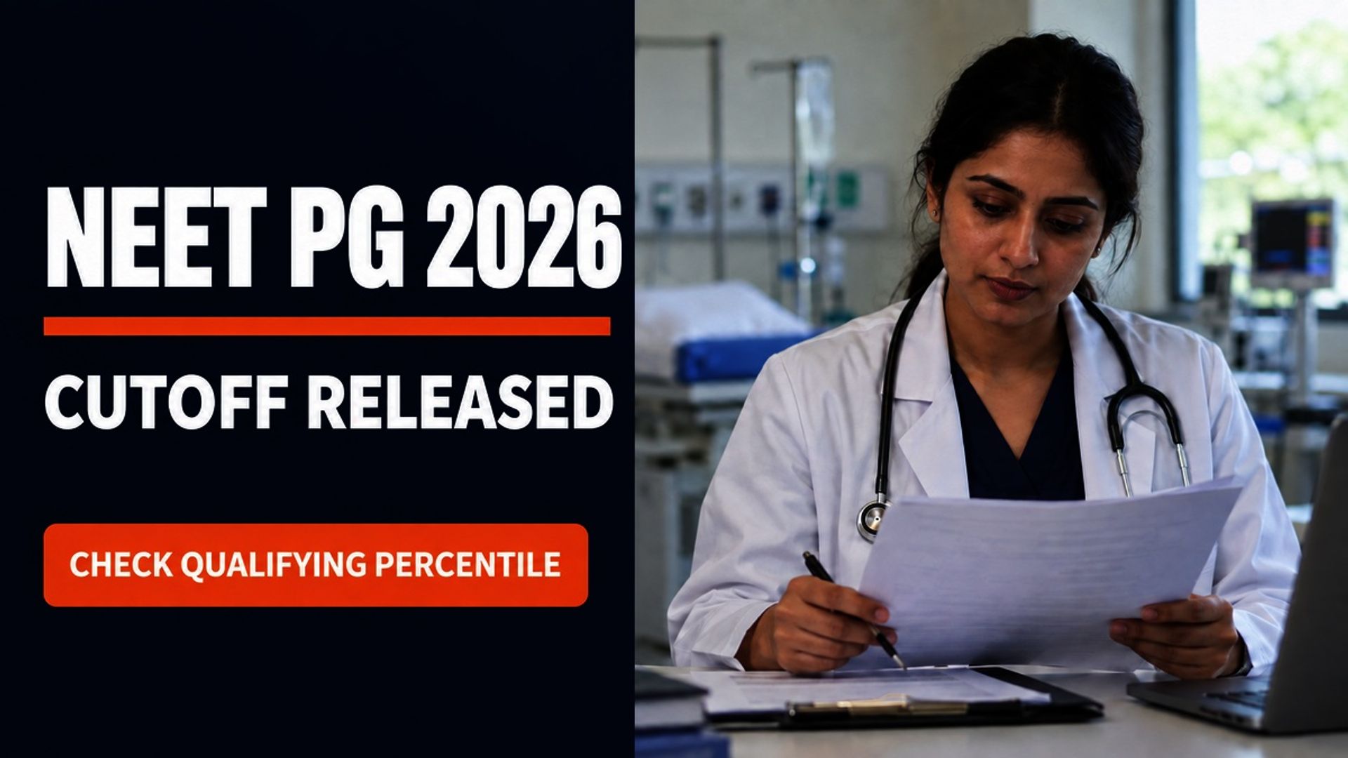 NEET PG 2026 Cutoff Released at natboard.edu.in