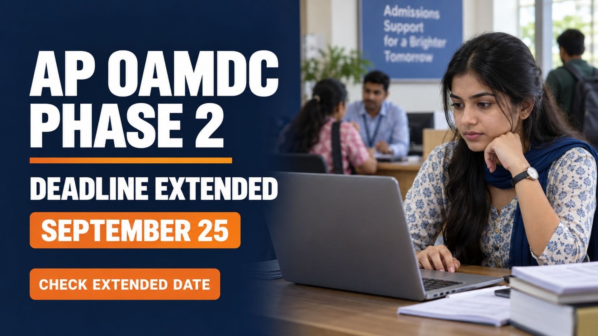 AP OAMDC Phase 2 Option Entry Extended to Sept 25 at cap.apcfss.in