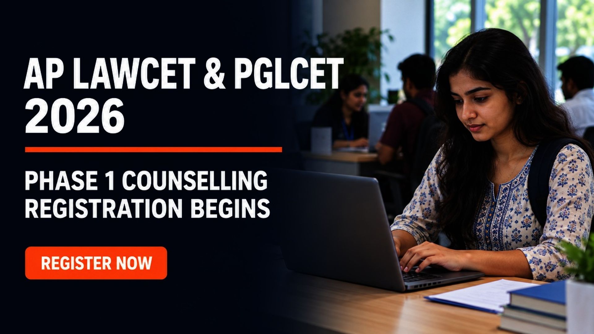 AP LAWCET PGLCET 2026 Phase 1 Counselling Registration Begins