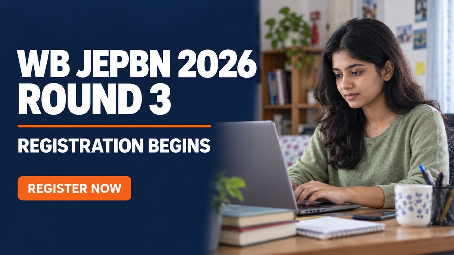 WB JEPBN 2026 Round 3 Registration Begins at wbjeeb.nic.in