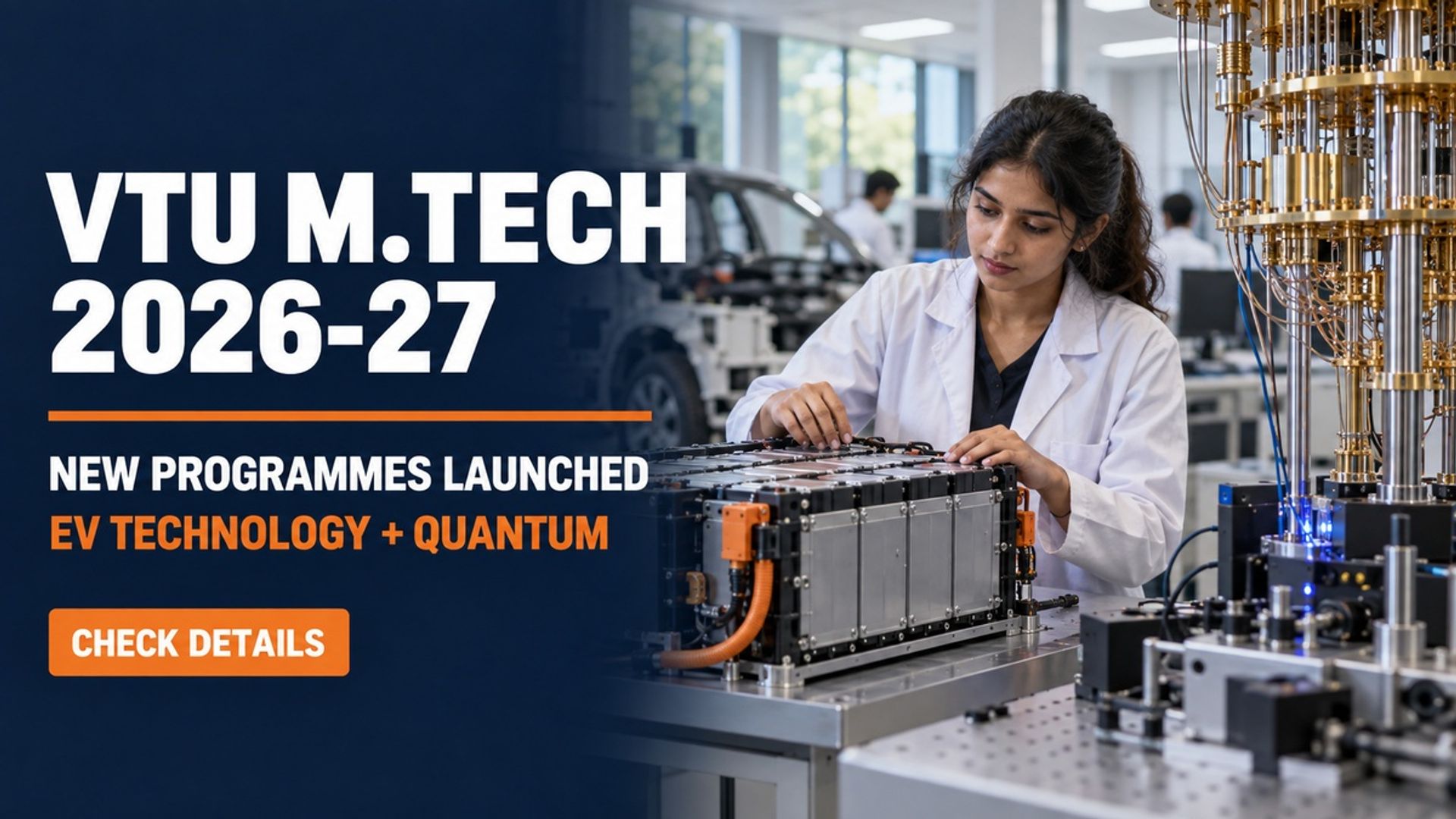 VTU M.Tech in EV and Quantum Technology 2026-27