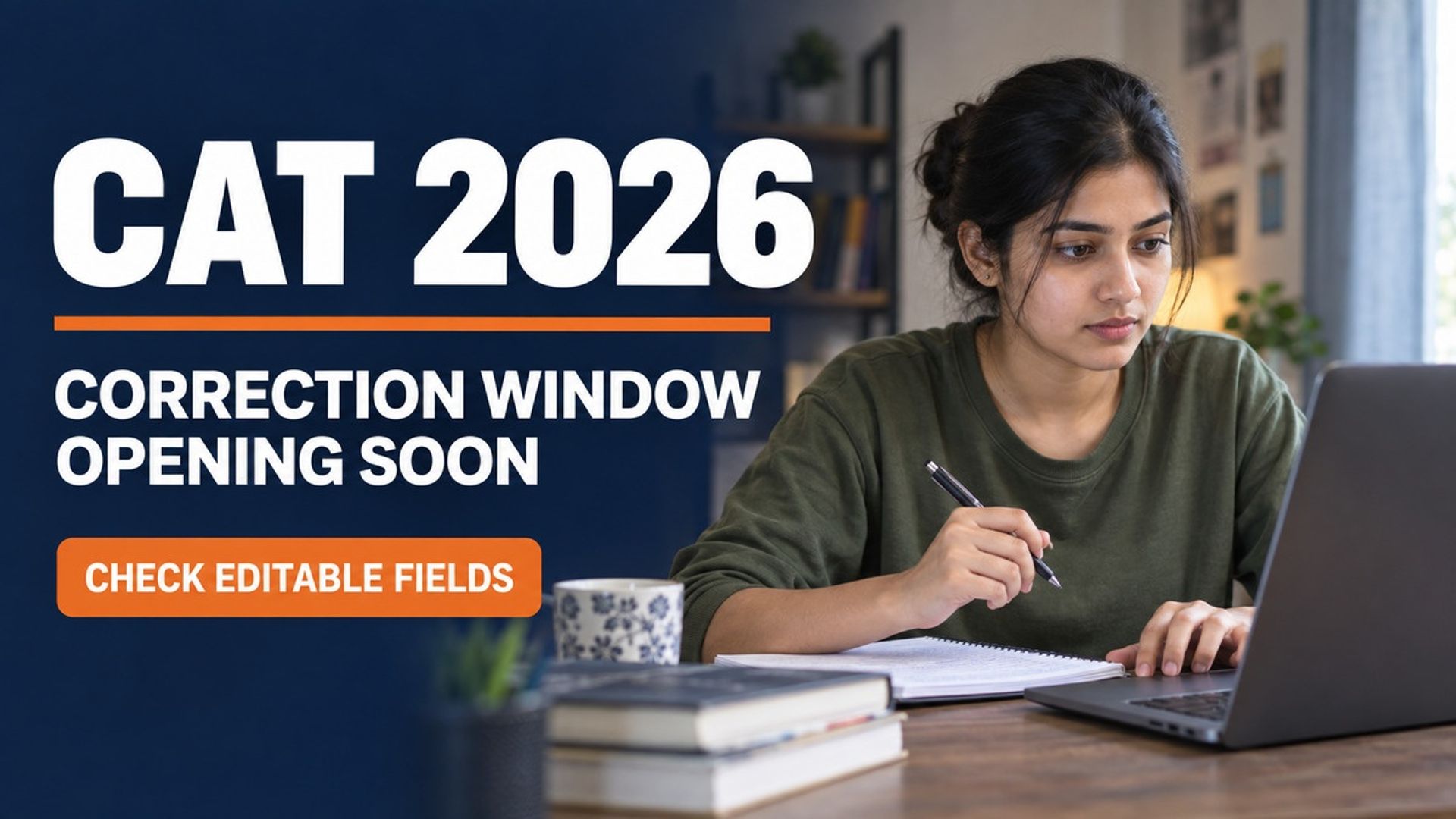 CAT 2026 Correction Window to Open Soon at iimcat.ac.in