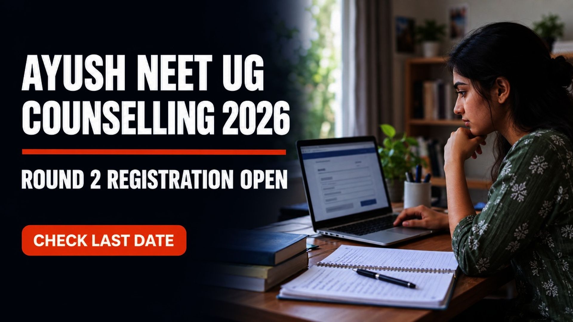 AYUSH NEET UG Counselling 2026 Round 2 Registration Begins