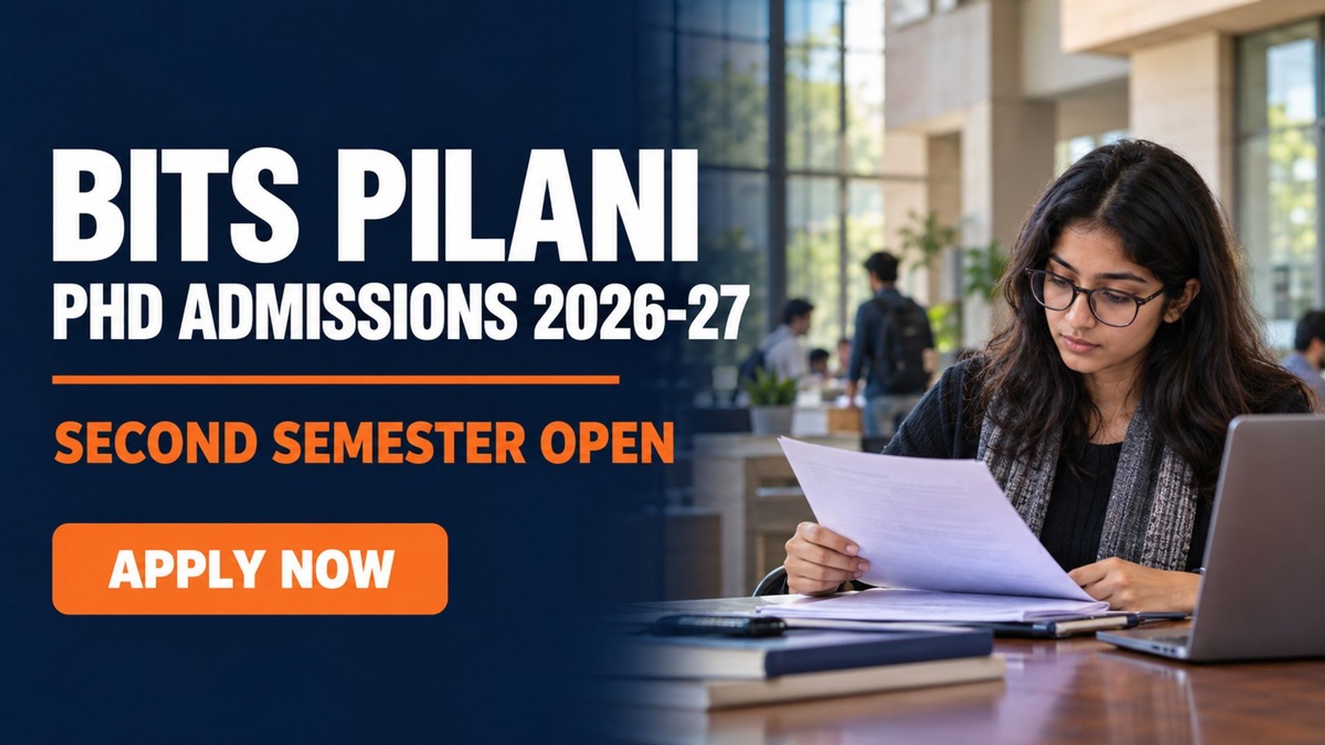 BITS Pilani PhD Admission 2026-27: Apply by November 6