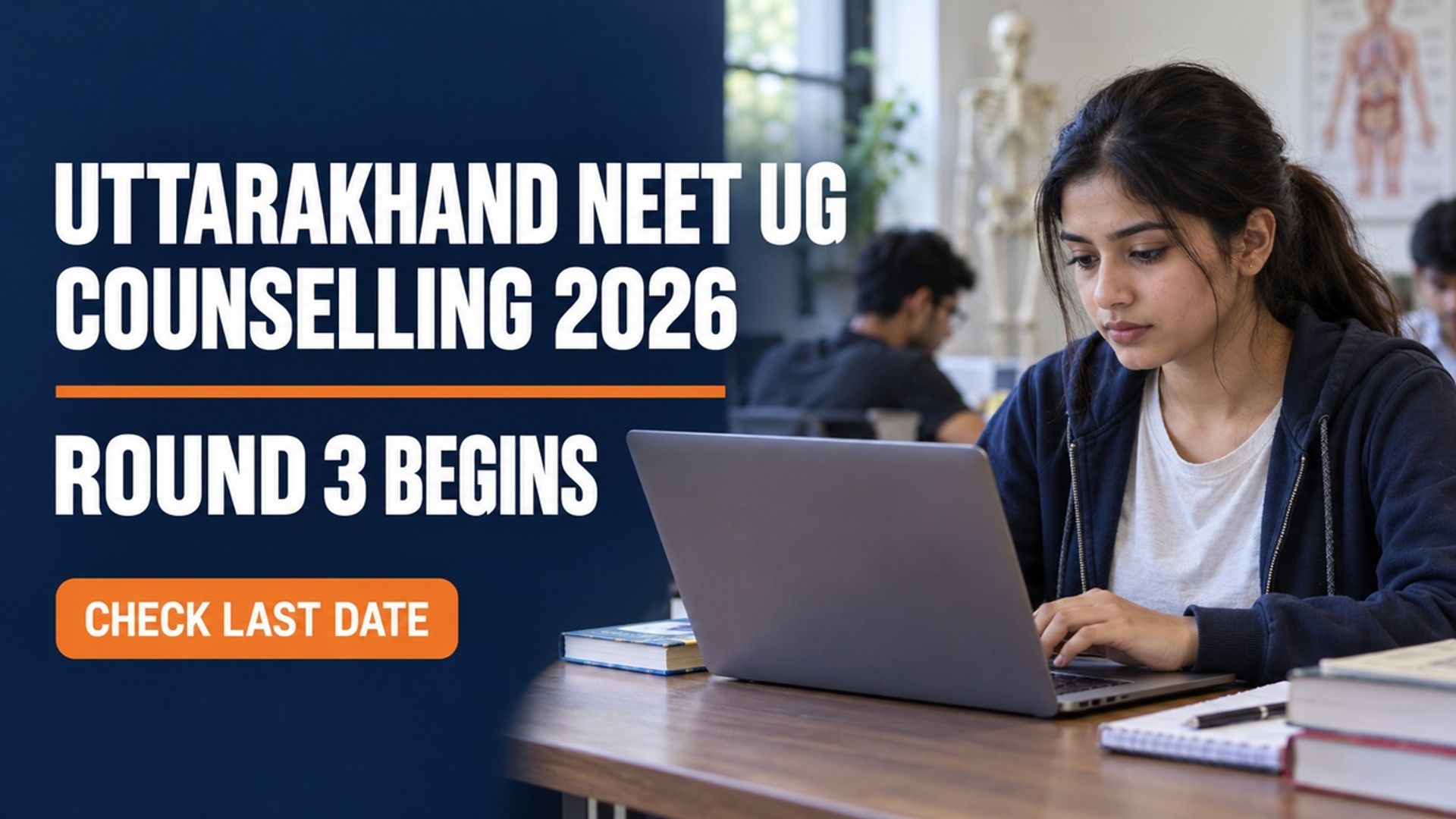 Uttarakhand NEET UG Round 3 Counselling 2026 Registration