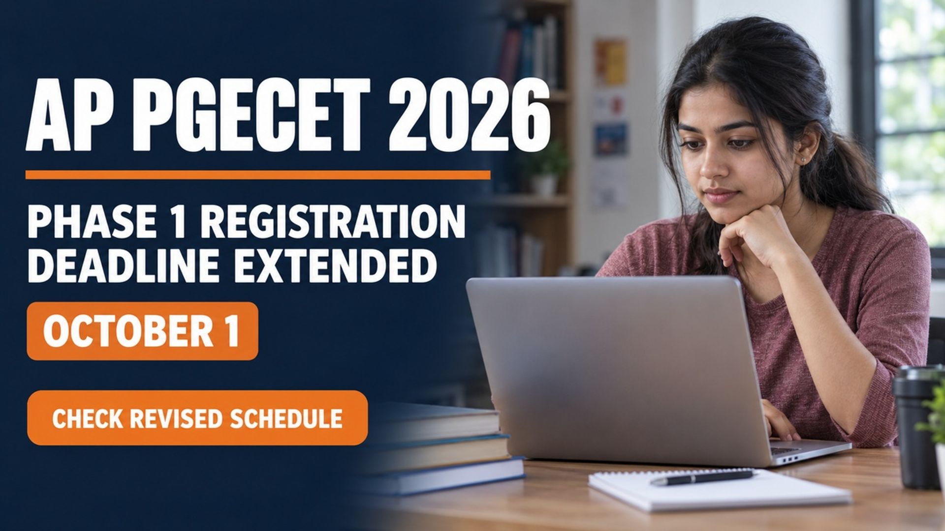AP PGECET 2026 Counselling Registration Last Date Extended to Oct 1