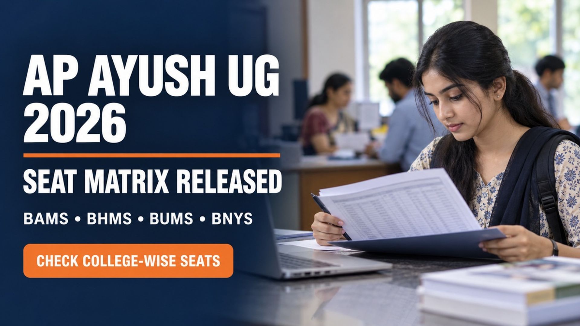 AP AYUSH UG Seat Matrix 2026 Out at drntr.uhsap.in