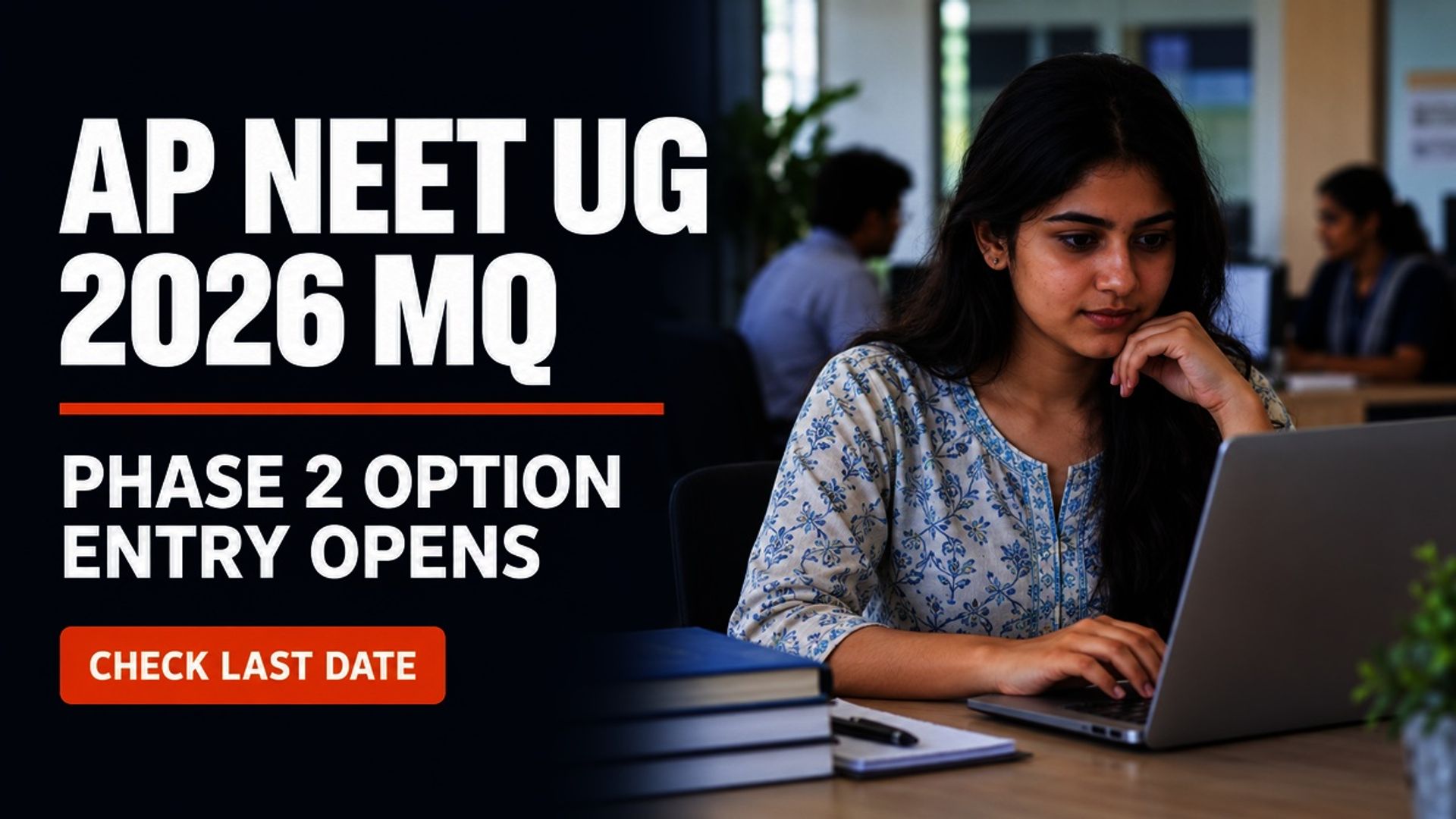 AP NEET UG 2026 MQ Phase 2 Option Entry Opens at drntr.uhsap.in