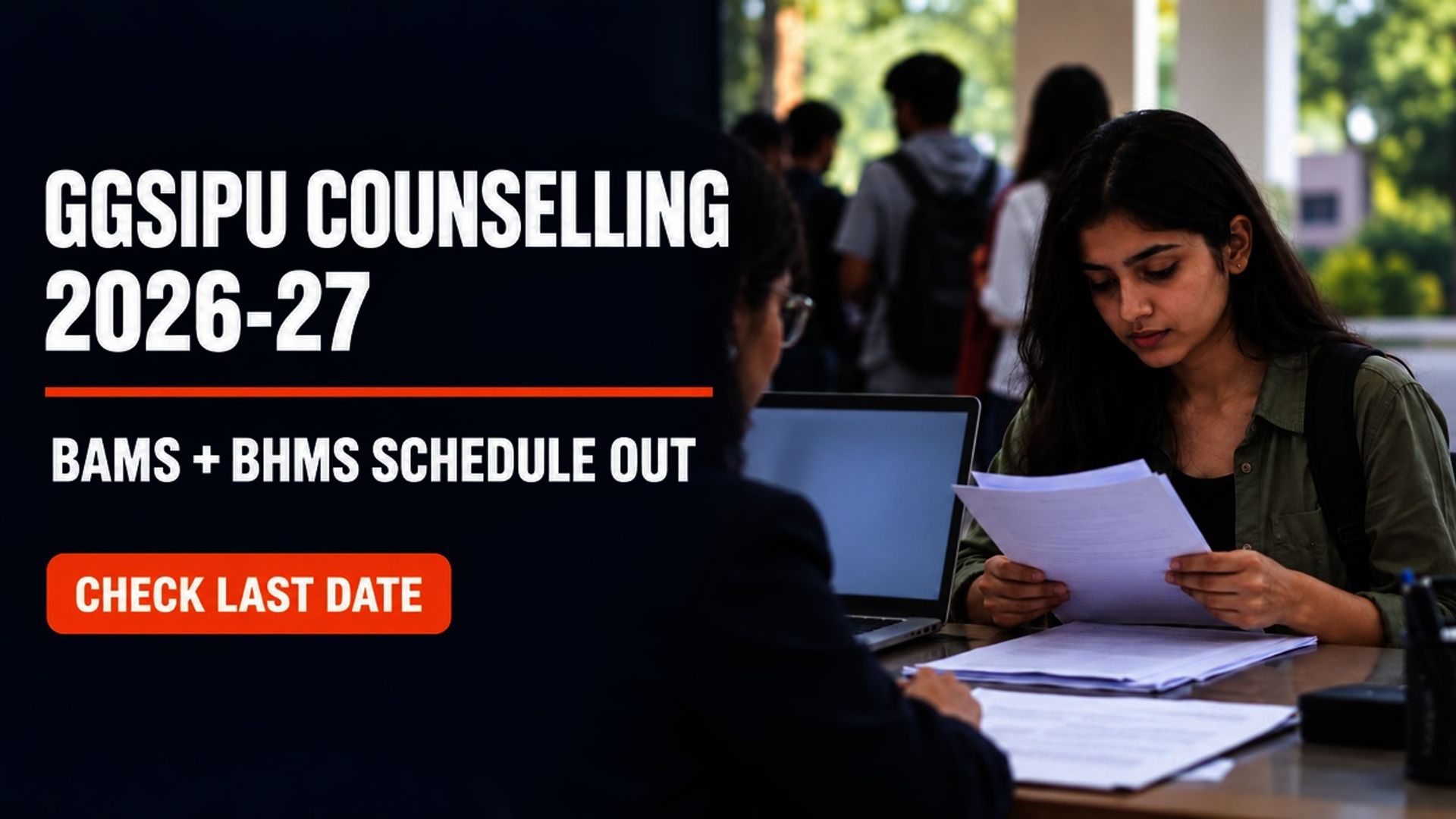 GGSIPU BAMS BHMS Counselling 2026-27 Schedule Out: Apply by Oct 7