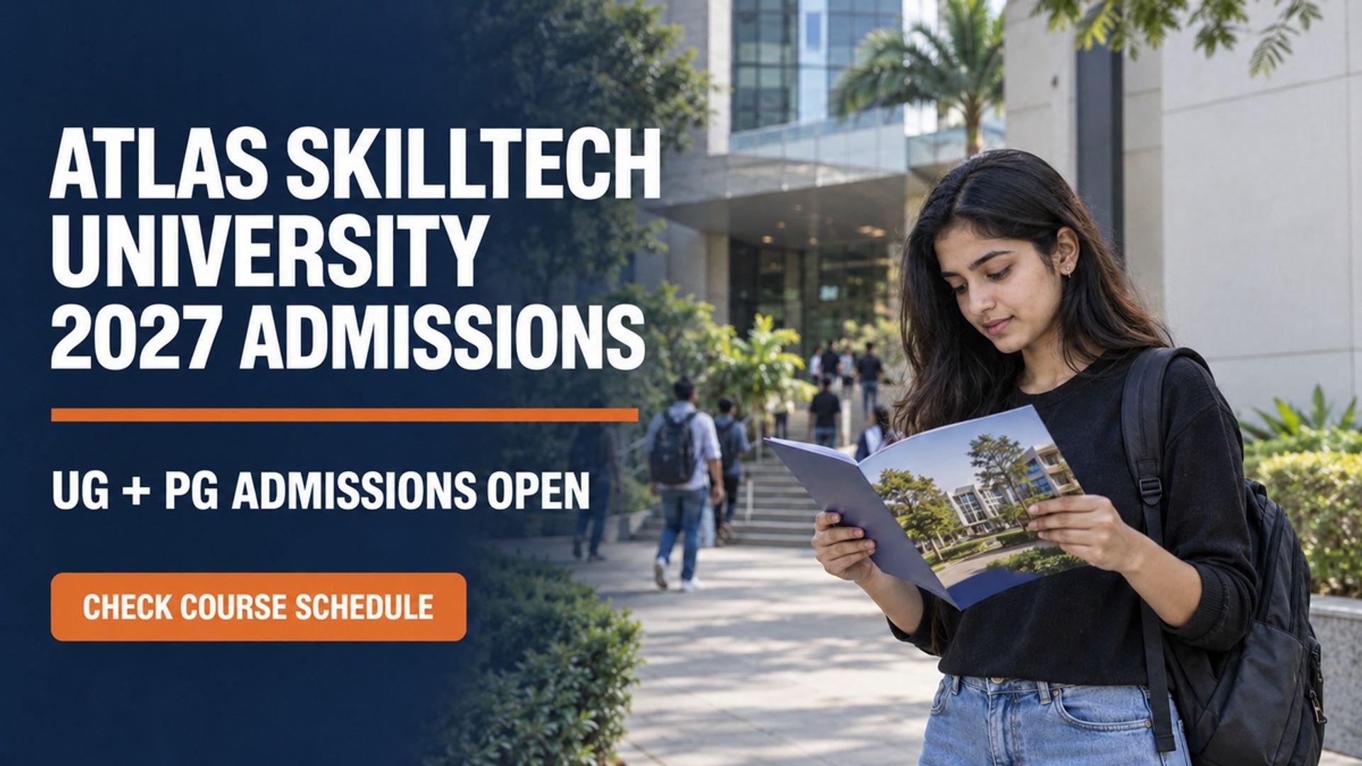 ATLAS SkillTech University Admissions 2027 Open; Check Dates