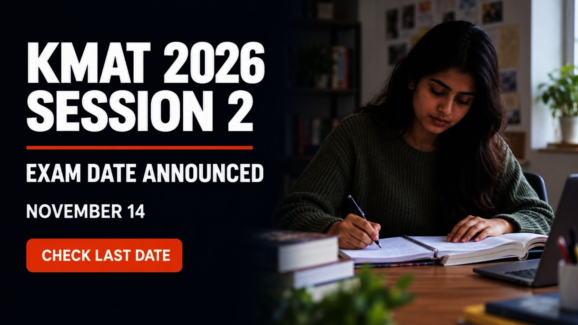 KMAT 2026 Session 2 Exam on November 14; Apply by Oct 31