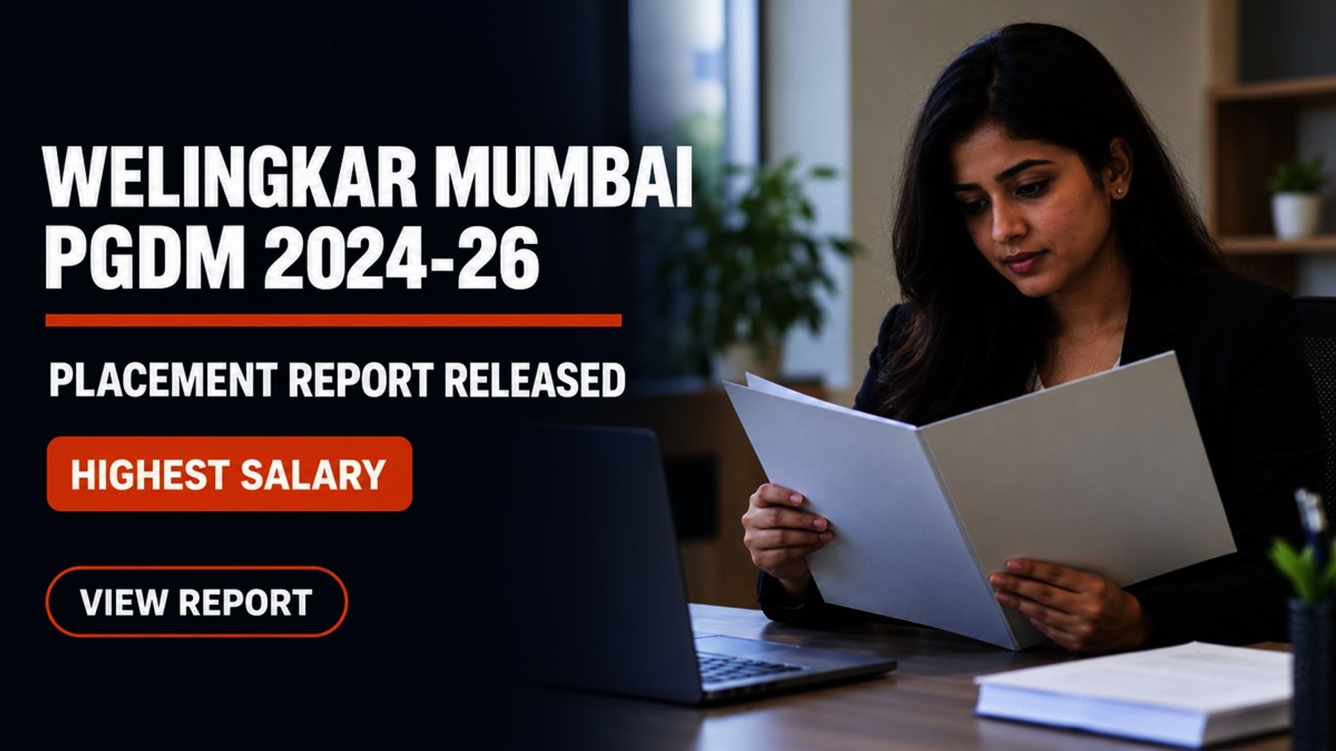 Welingkar Mumbai PGDM 2024-26 Placement Report Released