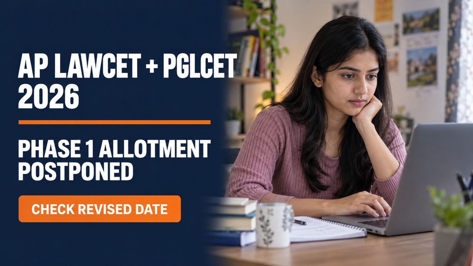 AP LAWCET PGLCET 2026 Phase 1 Allotment Postponed to Oct 7