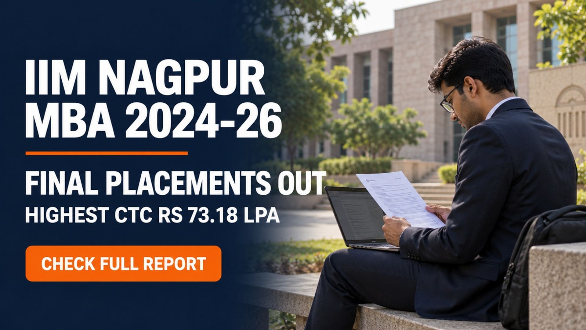 IIM Nagpur MBA Placements 2024-26: Highest CTC Rs 73.18 LPA
