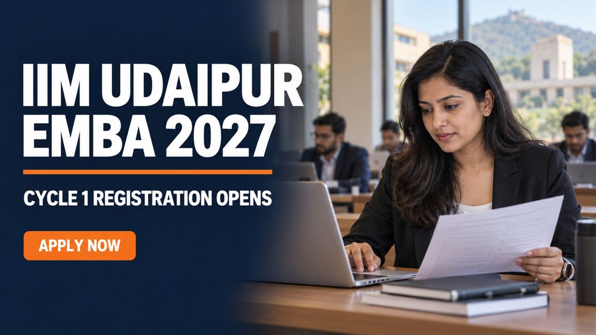 IIM Udaipur EMBA 2027 Cycle 1: Apply by December 15