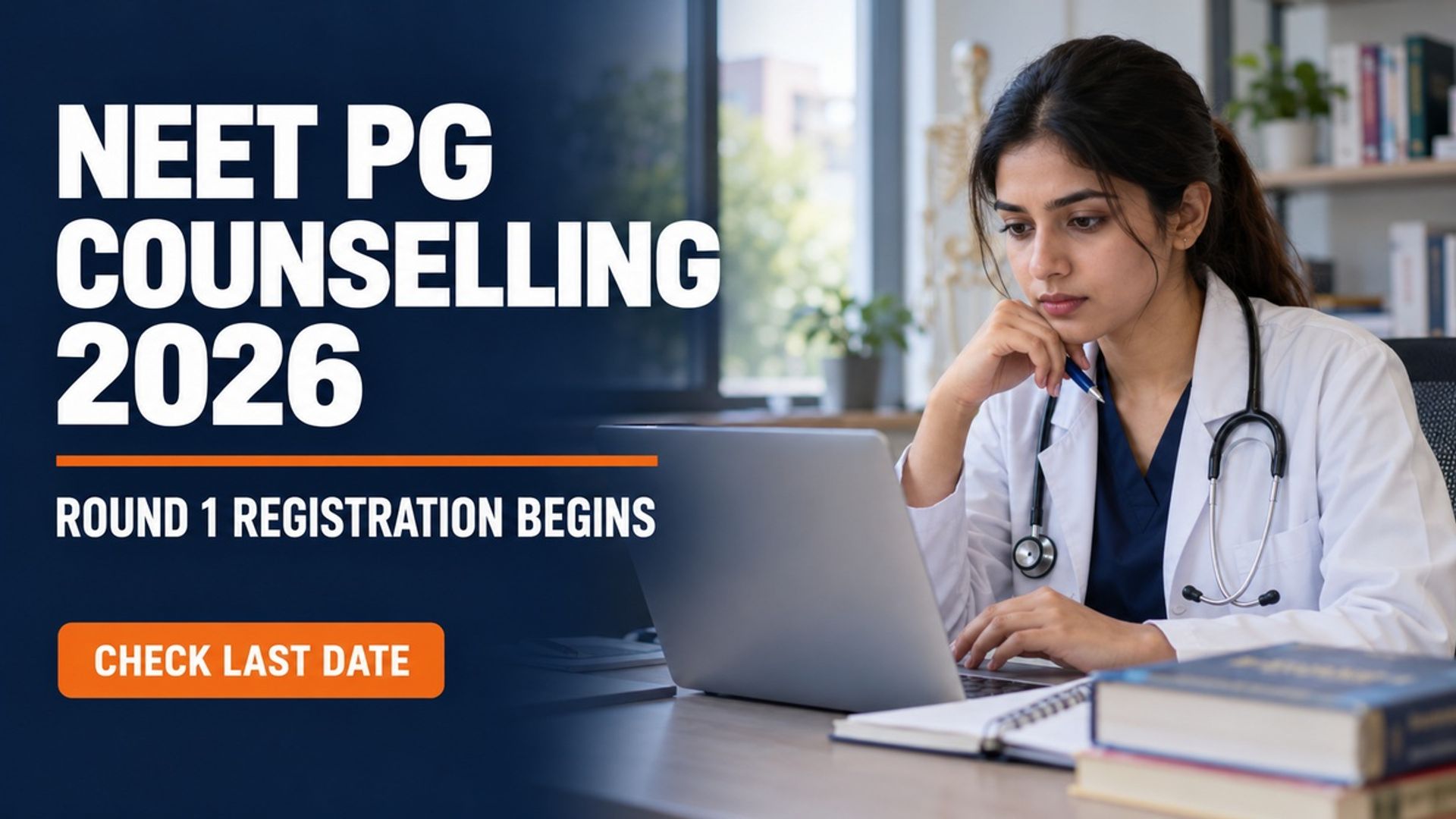 NEET PG Counselling 2026 Round 1 Registration Open at mcc.nic.in