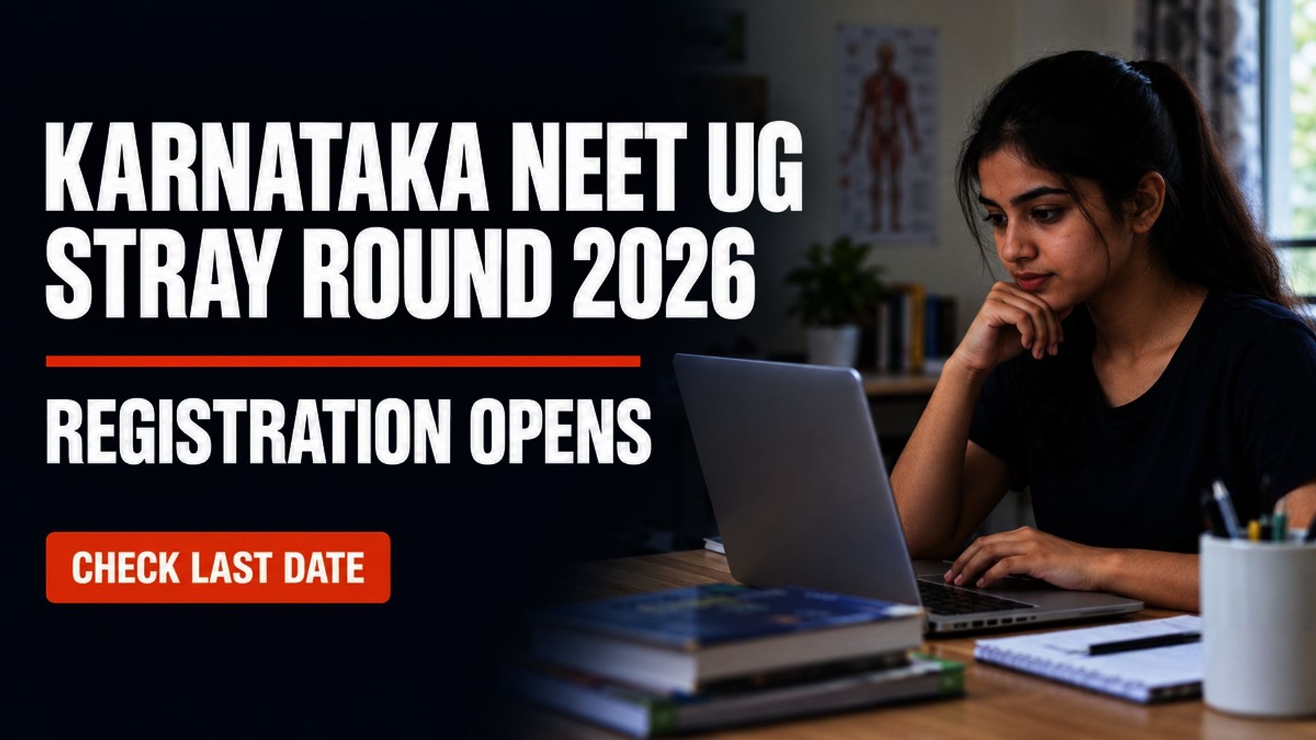 Karnataka NEET UG Stray Round 2026 Registration Opens