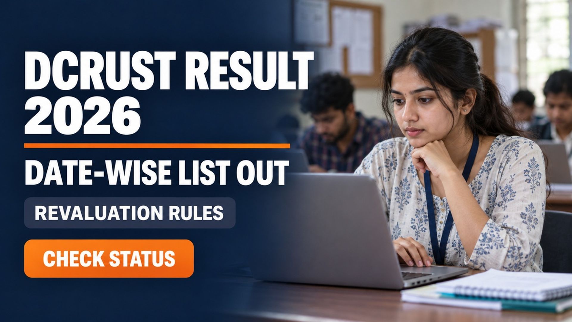 DCRUST Result 2026: Date-Wise List, DMC Login and Revaluation