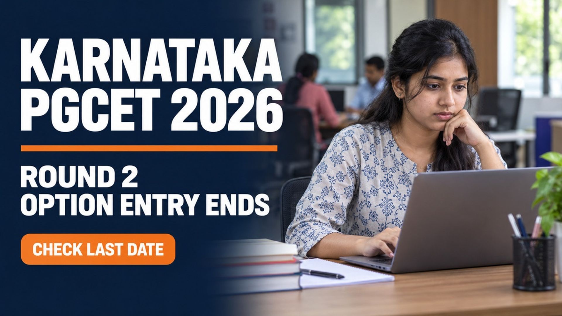 Karnataka PGCET 2026 Round 2 Option Rearrangement Ends Oct 15