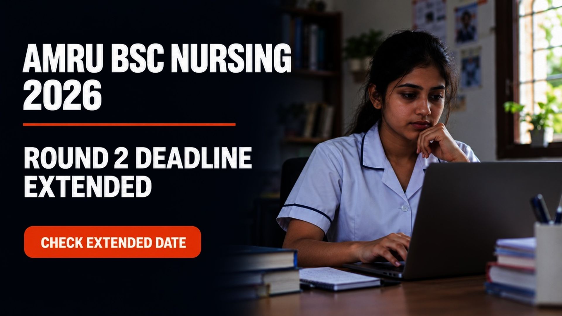 AMRU BSc Nursing 2026 Round 2 Choice Filling Extended