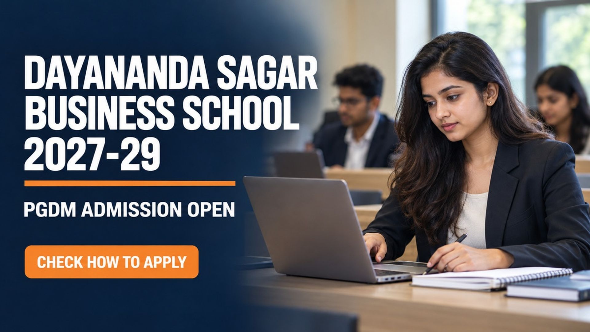 DSBS Bangalore PGDM Admission 2027-29 Open at dsbs.edu.in