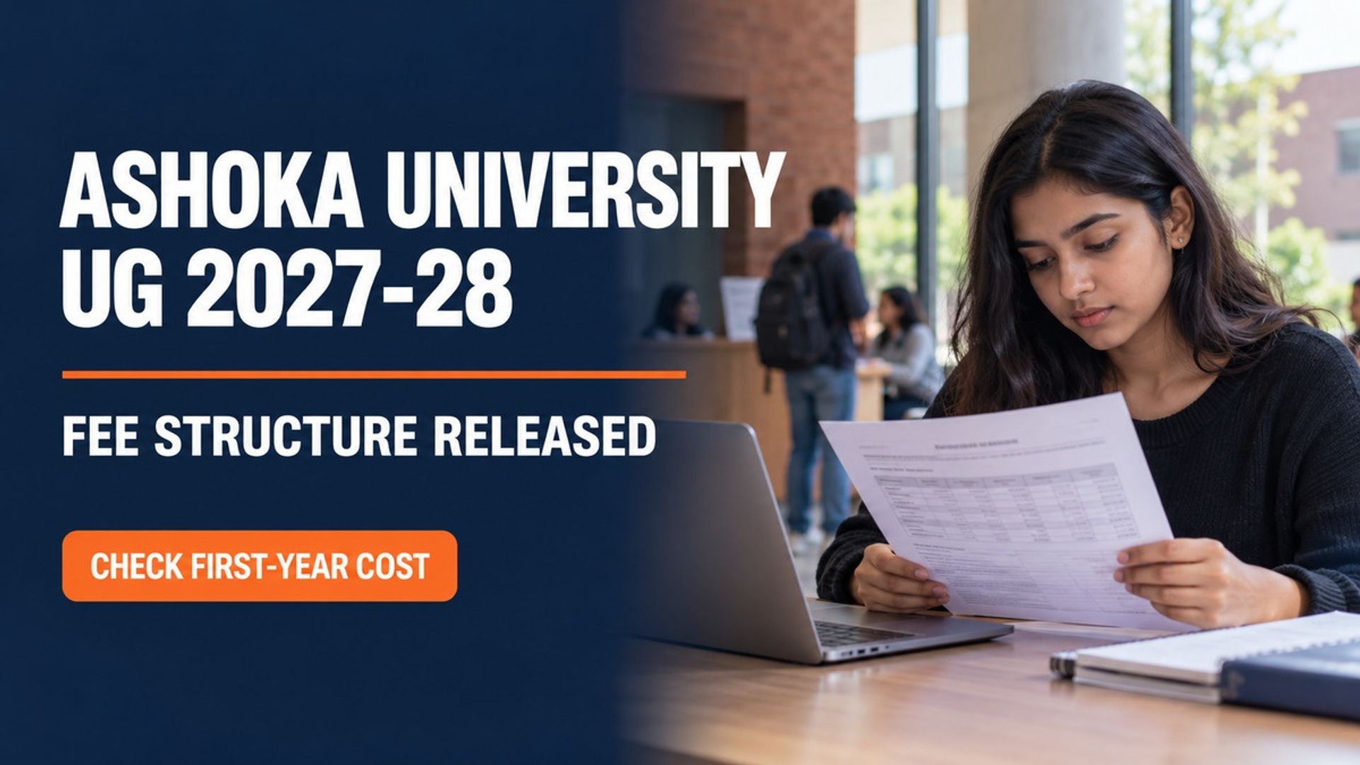 Ashoka University UG Fee Structure 2027-28 Released; Check Details