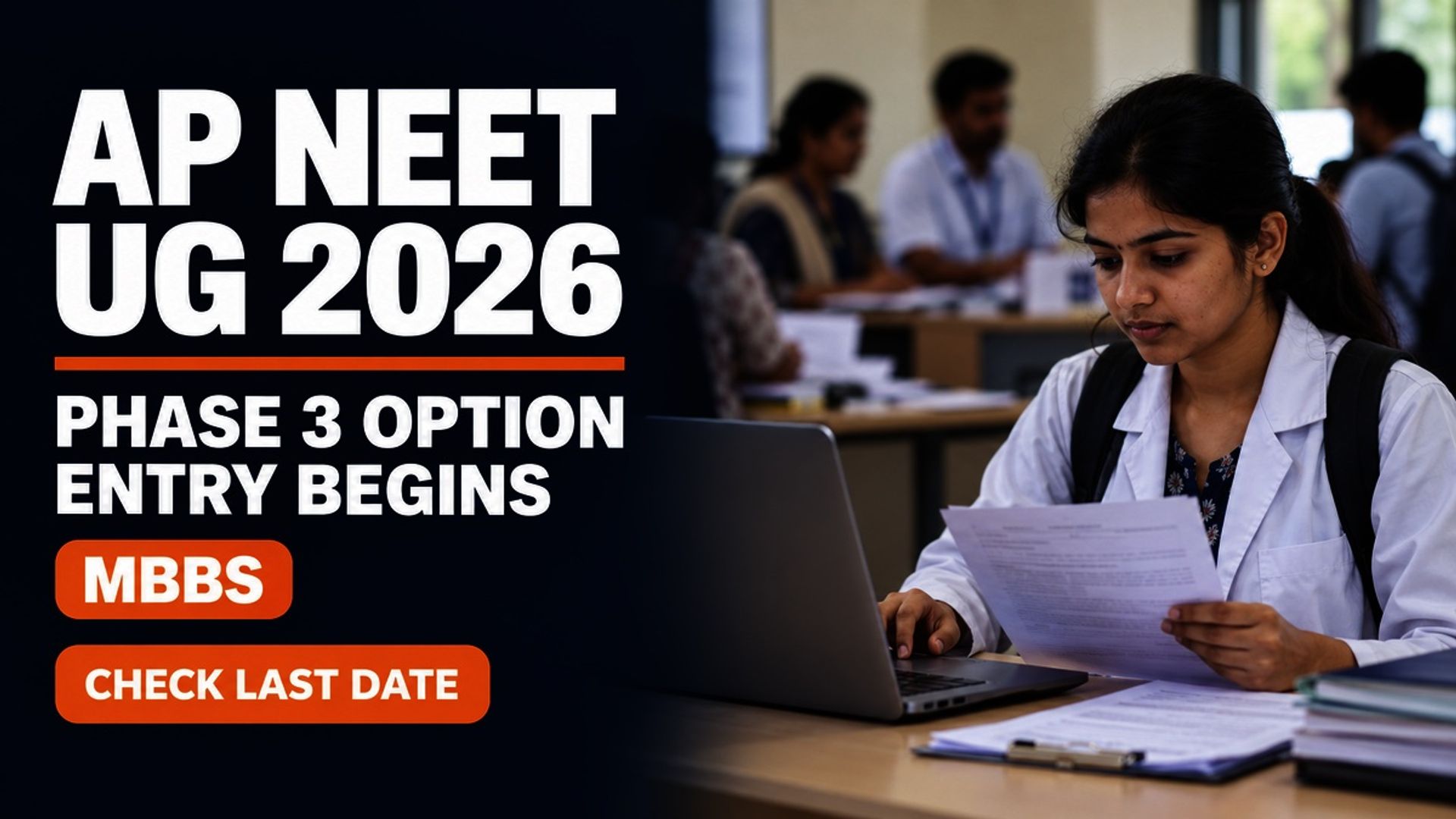 AP NEET UG 2026 Phase 3 Option Entry Begins for MBBS