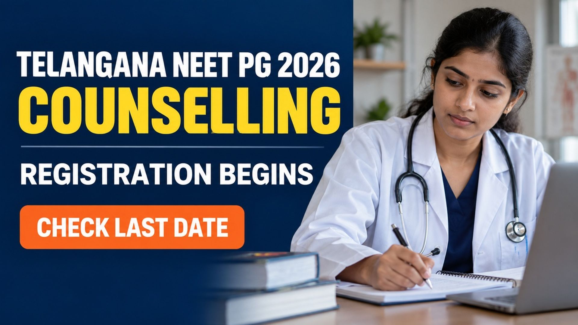 Telangana NEET PG 2026 Counselling Registration Begins; Apply by Oct 23