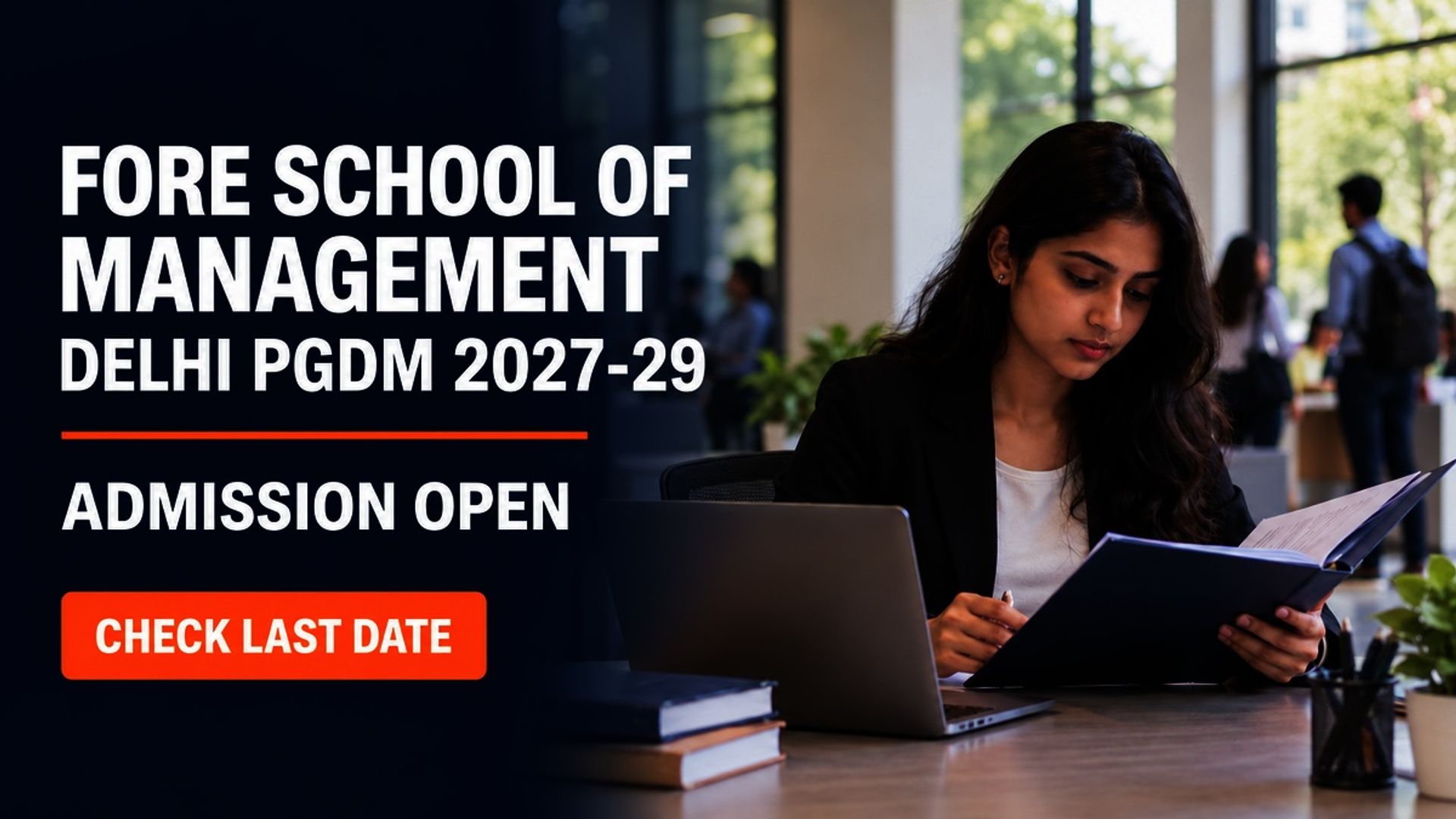 FSM Delhi PGDM Admission 2027-29 Open; Apply by Dec 15
