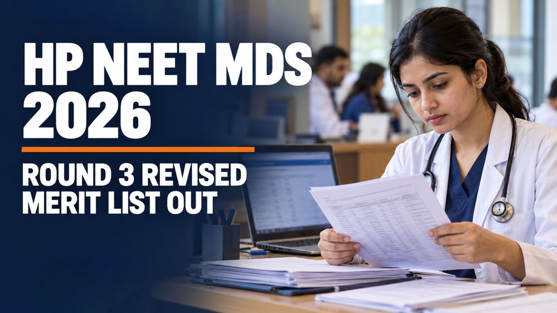 HP NEET MDS Round 3 Revised Merit List 2026 Out at amruhp.ac.in