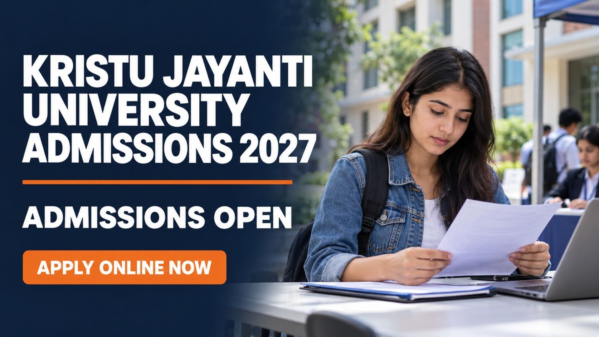 Kristu Jayanti University Admission 2027: Apply Online Now