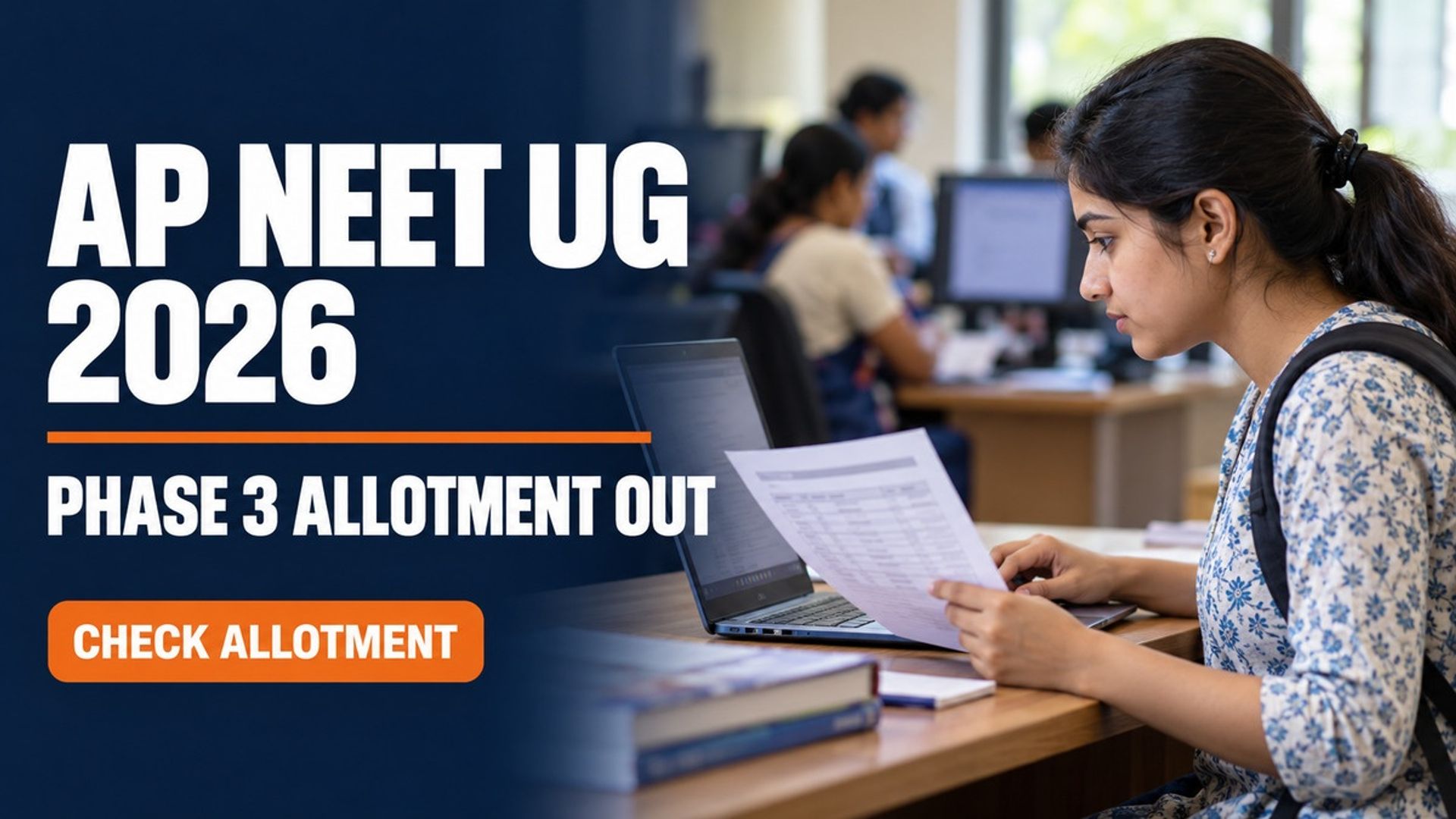AP NEET UG Phase 3 Allotment 2026 Out; Report by Oct 19, 21